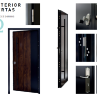 PUERTA CEARCO Serie B4 gama RÚSTICA modelo ALBORÁN. - Imagen 6