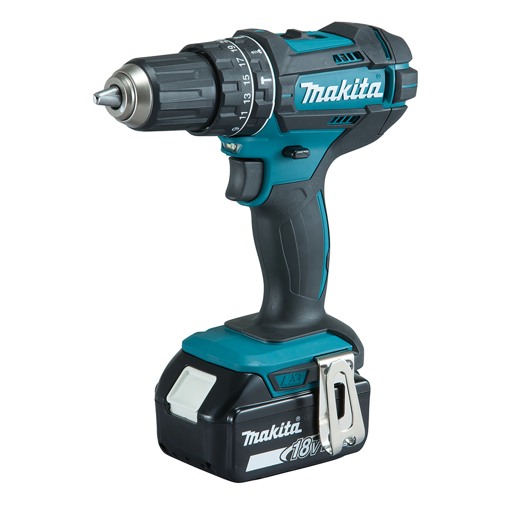 Lote Taladro Combinado LXT 18v • 62 Nm • 0 – 1.900 min⁻¹ DHP482RME MAKITA. - Imagen 5