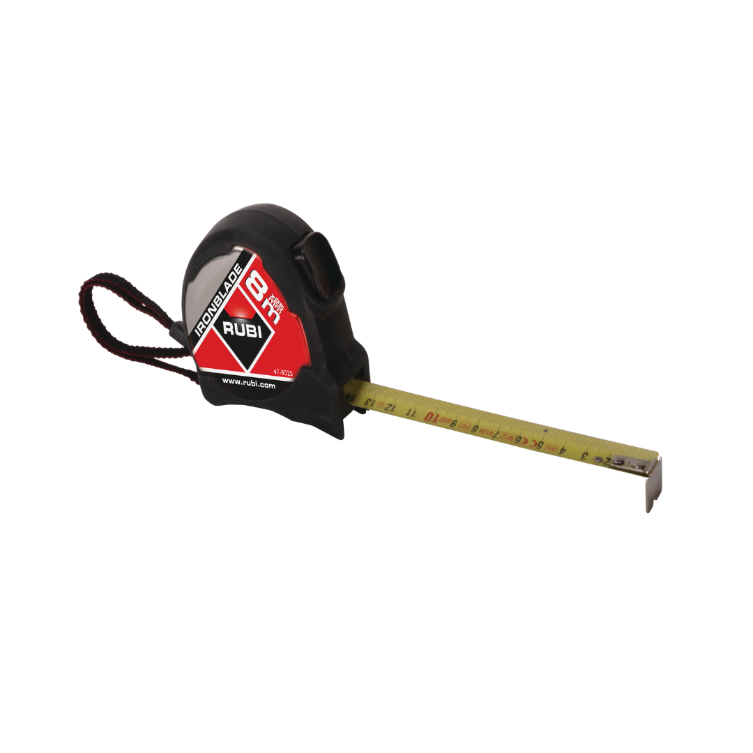 Flexómetro IRONBLADE 8 m. x 25 mm.