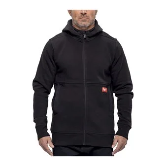 Sudadera con Cremallera Milwaukee GRIDIRON™ NEGRA TALLA M