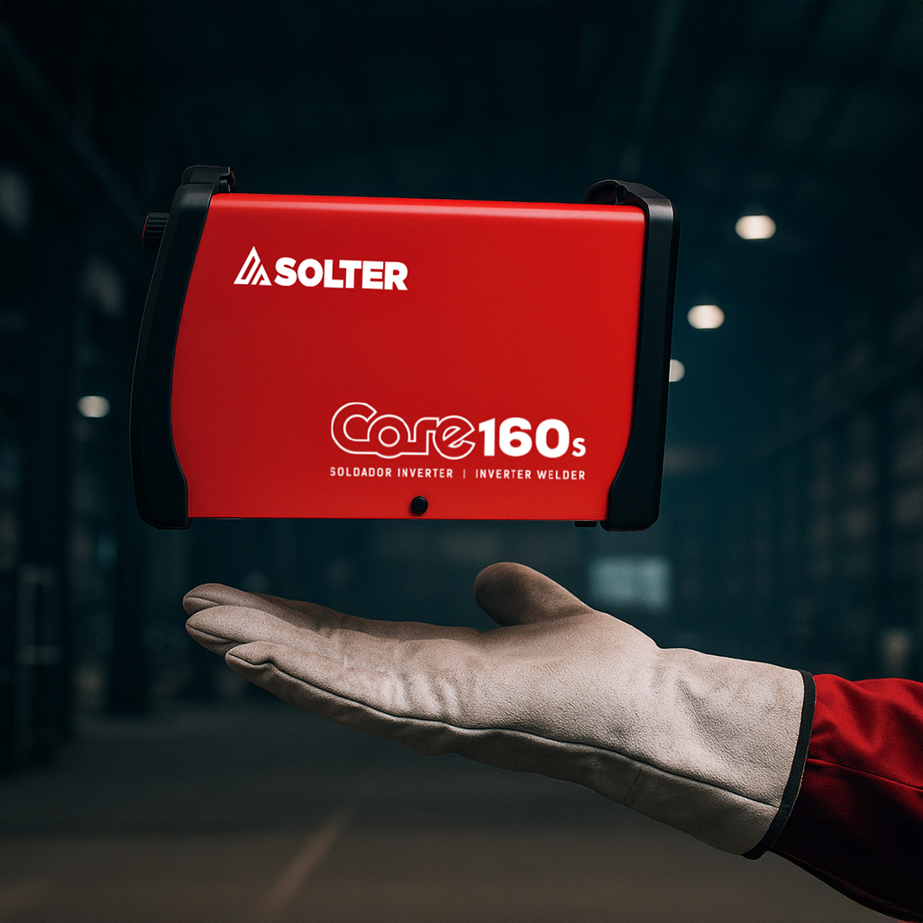 Soldador Inverter Solter CORE 160s – MMA 160 A - Imagen 4