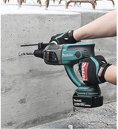 Martillo Combinado Makita DHR202RTJ 18V – 20 mm SDS-Plus – Kit 2×5.0Ah + Cargador + MAKPAC - Imagen 3