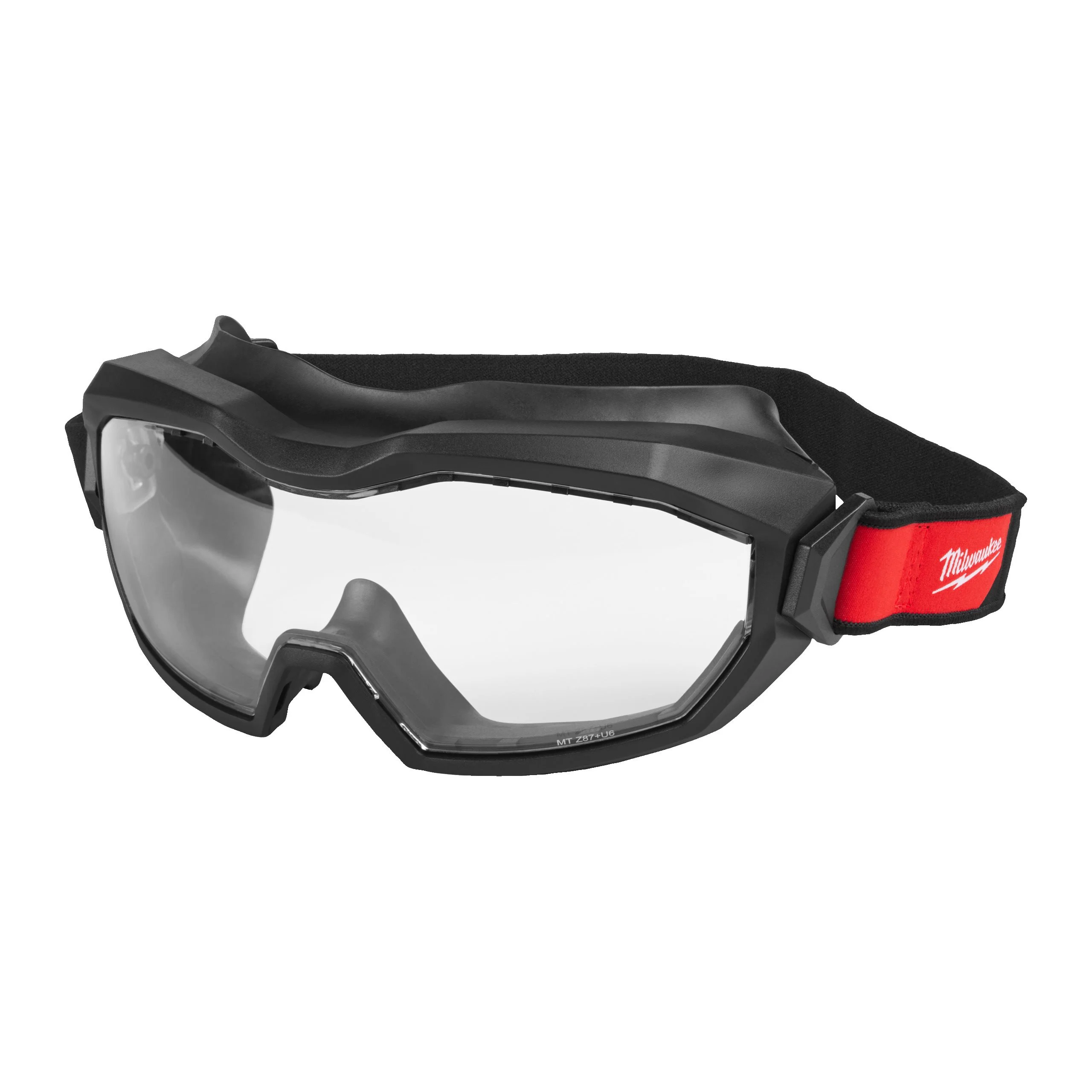 Gafas de Protección Panorámicas Milwaukee Ventiladas Transparentes – Perfil Alto