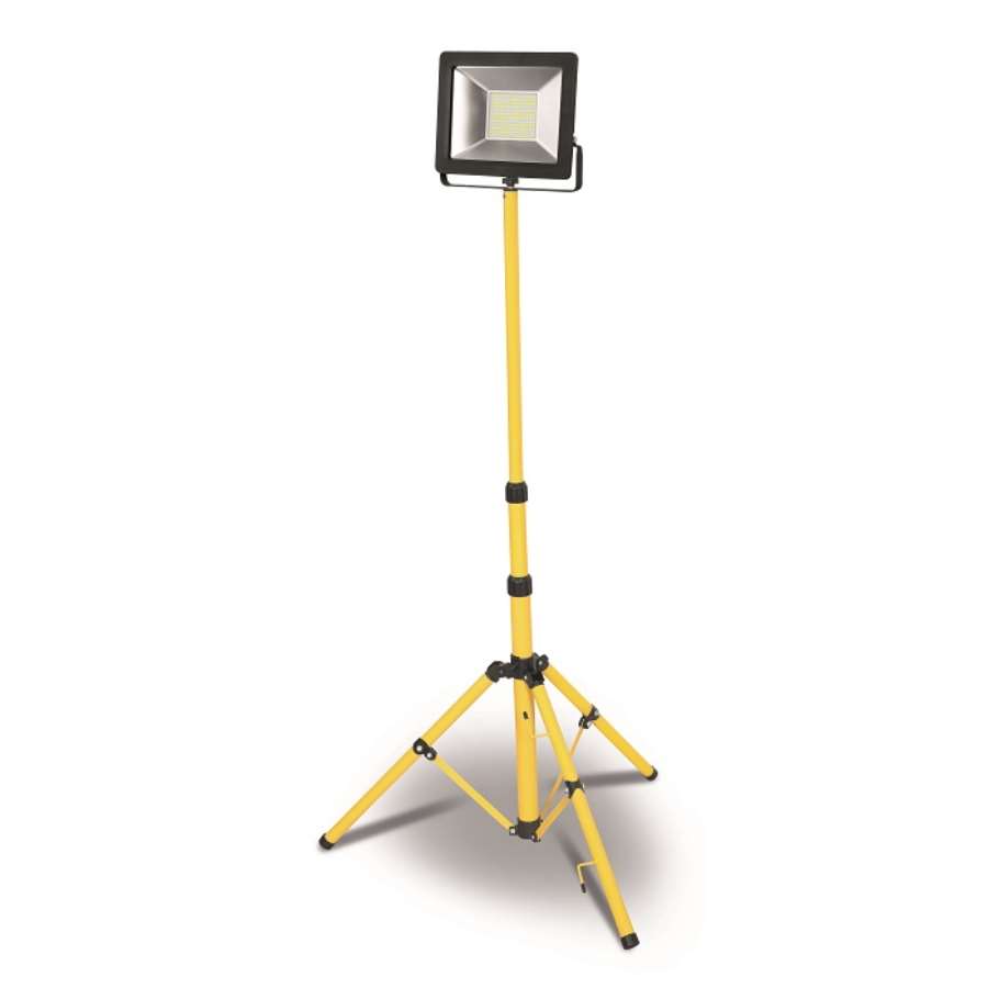 Proyector LED con Trípode – 50 W, 5000 lm, 6400 K – IP65