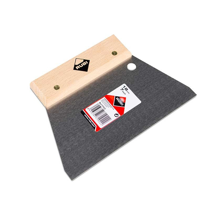 Espátula / Llana de Acero RUBI 18 cm – Ref. 71922