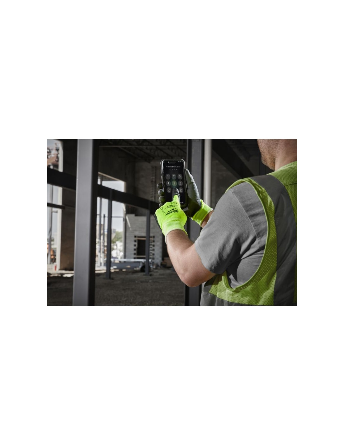 Guantes Anticorte de Alta Visibilidad Milwaukee Nivel TALLA L/9 - Imagen 2