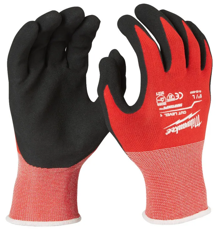 Guantes Anticorte Milwaukee de Nitrilo – Nivel A