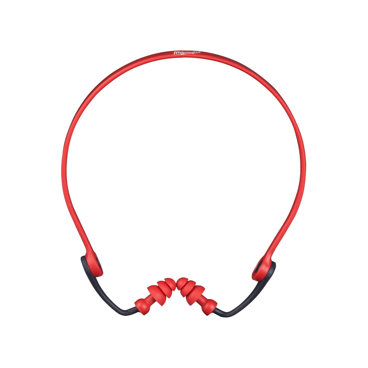 Tapones Auditivos Milwaukee con Banda + Repuestos TPR 32 dB y Espuma 33 dB – 1 Par