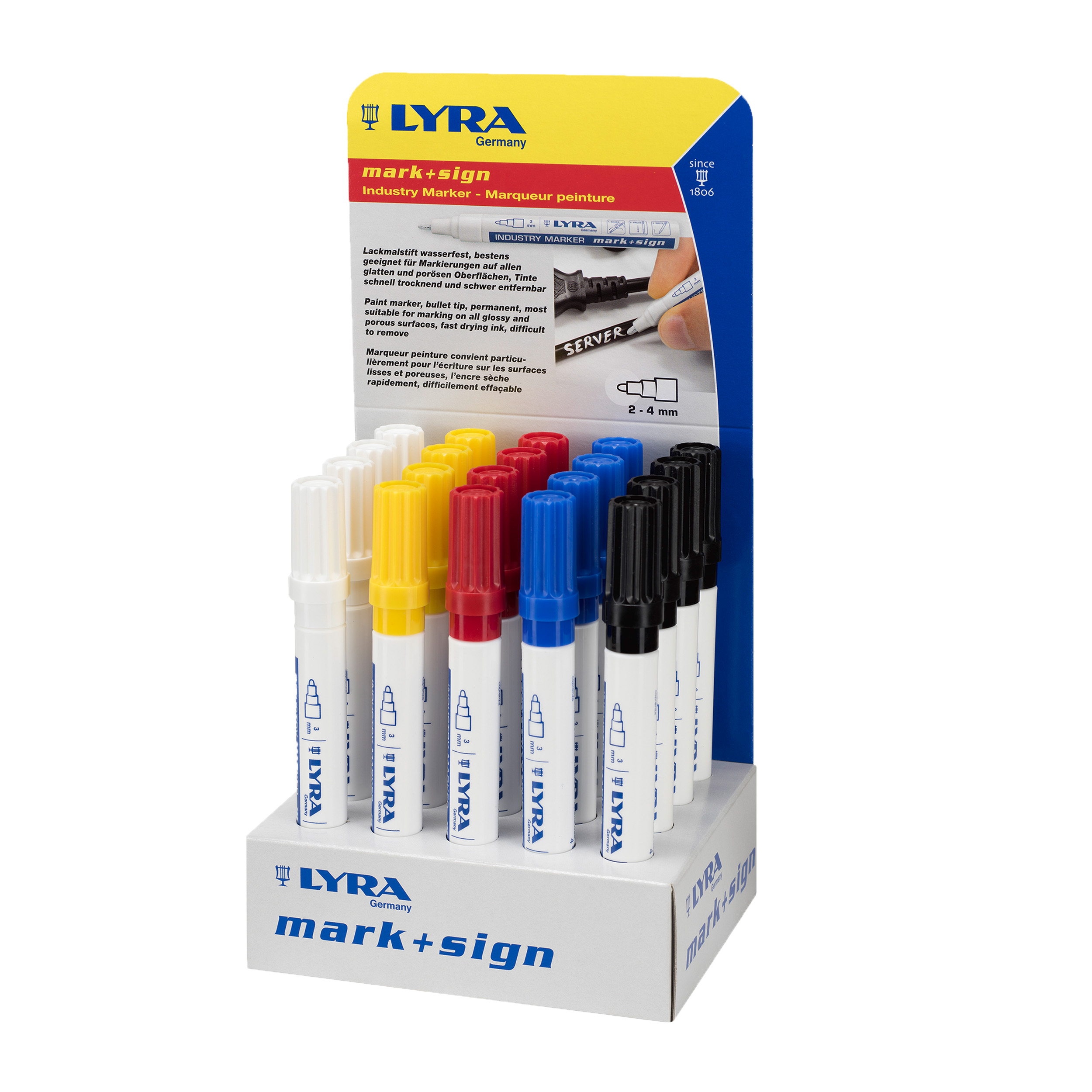 Rotulador de Pintura Lyra Ref. 460 Blanco - Imagen 2