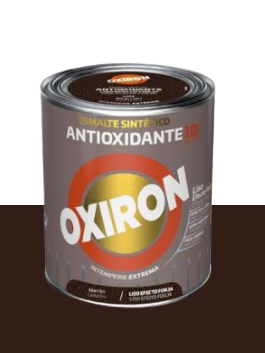 Esmalte Antioxidante Titan Oxiron Liso Forja Marrón 750 ml