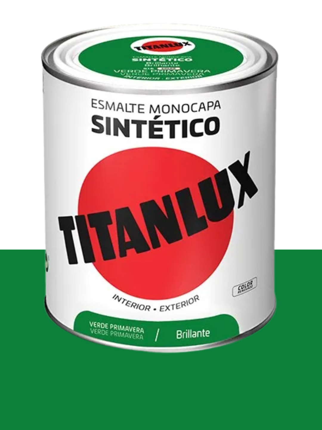 Titan TX Esmalte Sintético Brillante Verde Primavera 0516 – 750 ml