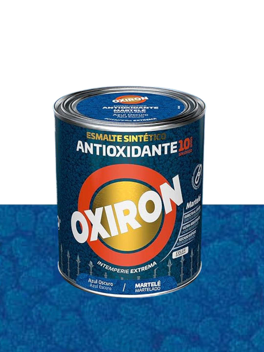 Martelé Azul Oscuro Titan ON Esmalte Antioxidante Efecto 0,75 L