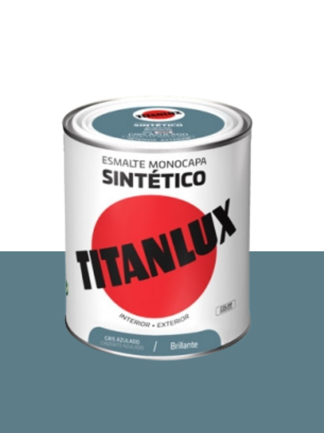 Gris Azulado Titan TX Esmalte Sintético Brillante 0510 – 750 ml