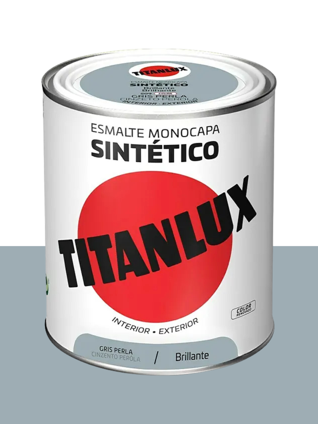 Titan TX Esmalte Sintético Brillante Gris Perla 0509 – 750 ml
