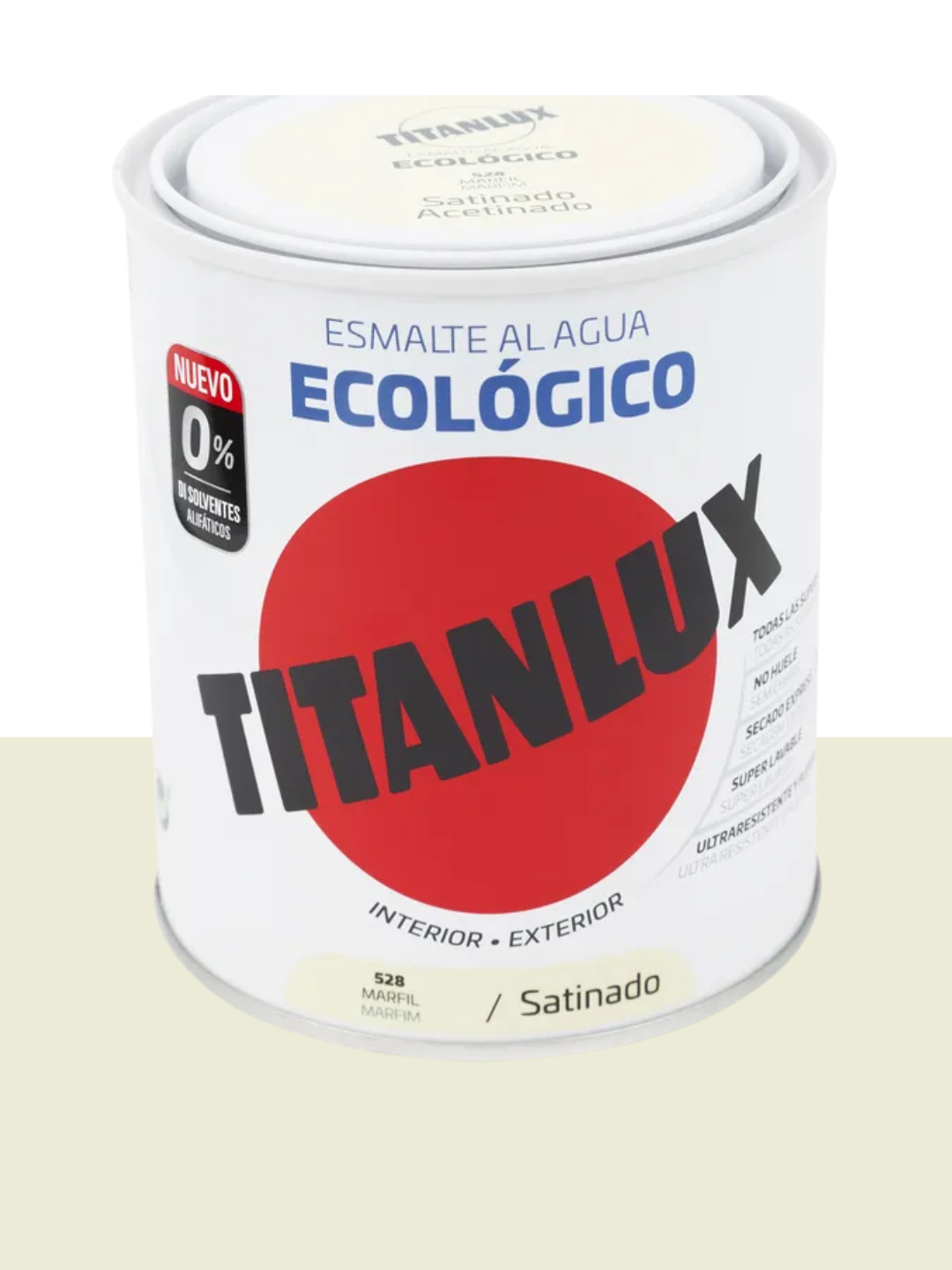 Titan TX Esmalte Sintético Brillante Marfil 0528 – 750 ml