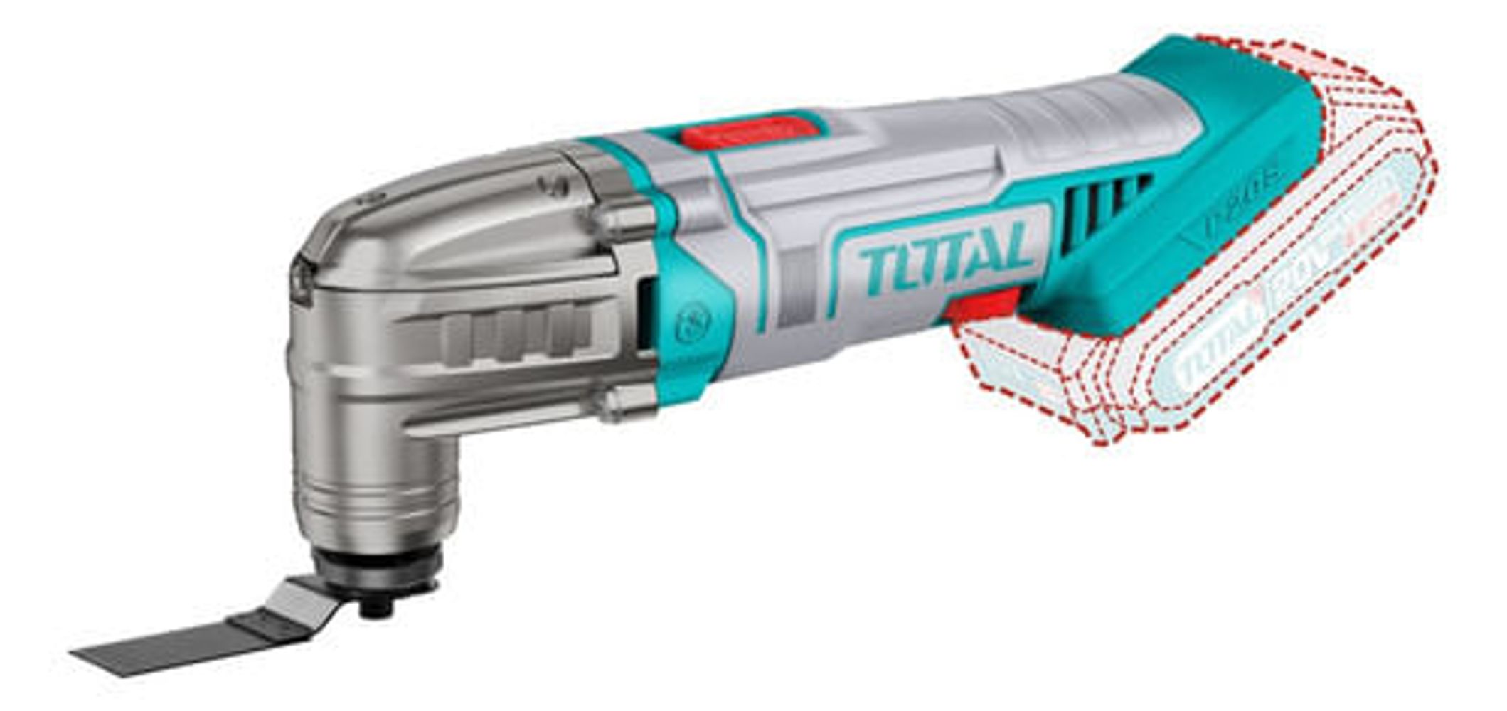 Multiherramienta Total TMLI2022 20 V – Herramienta Oscilante Sin Cable