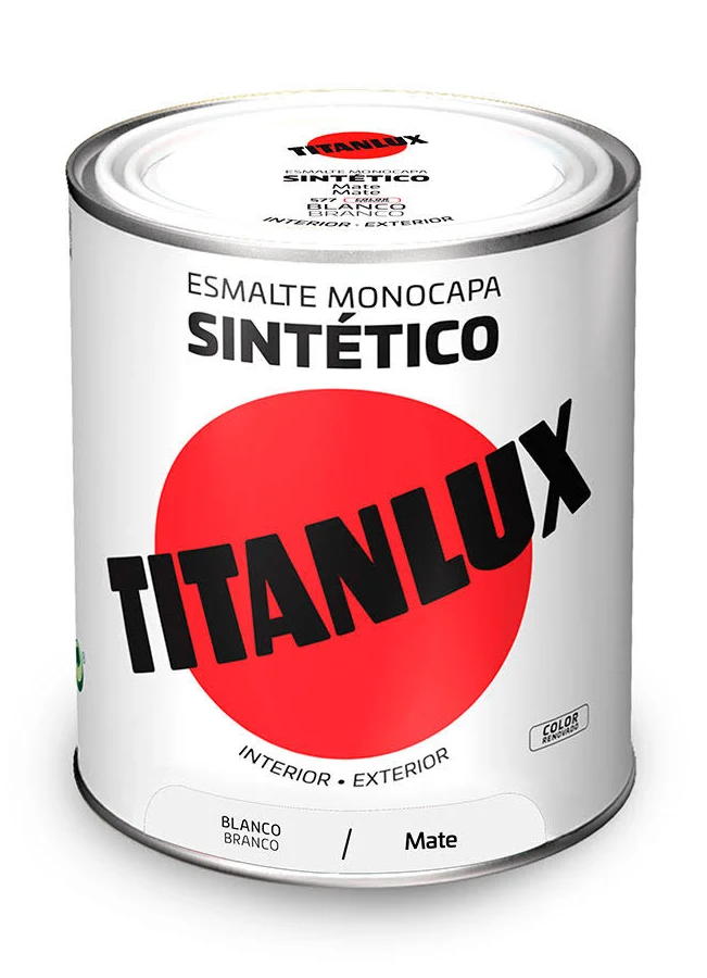Titan TX Esmalte Sintético Mate Blanco 0577 – 750 ml