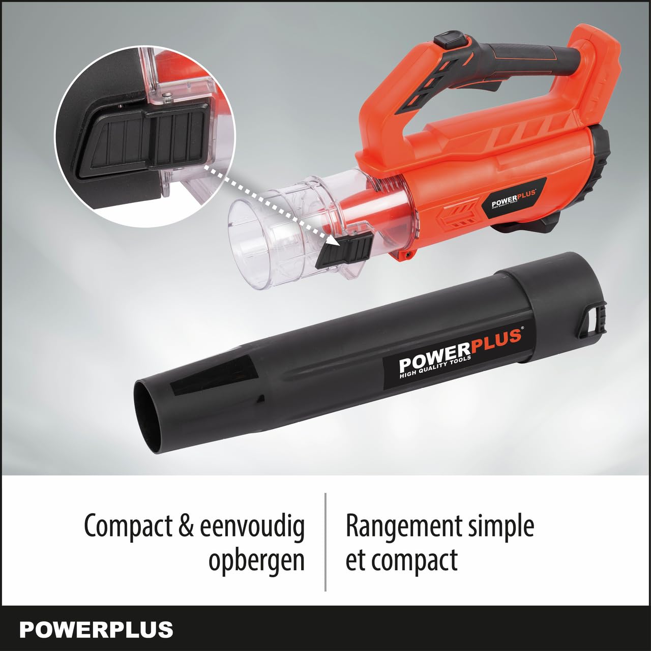 Soplador PowerPlus Dual Power Sin Batería POWDPG7521 - Imagen 4
