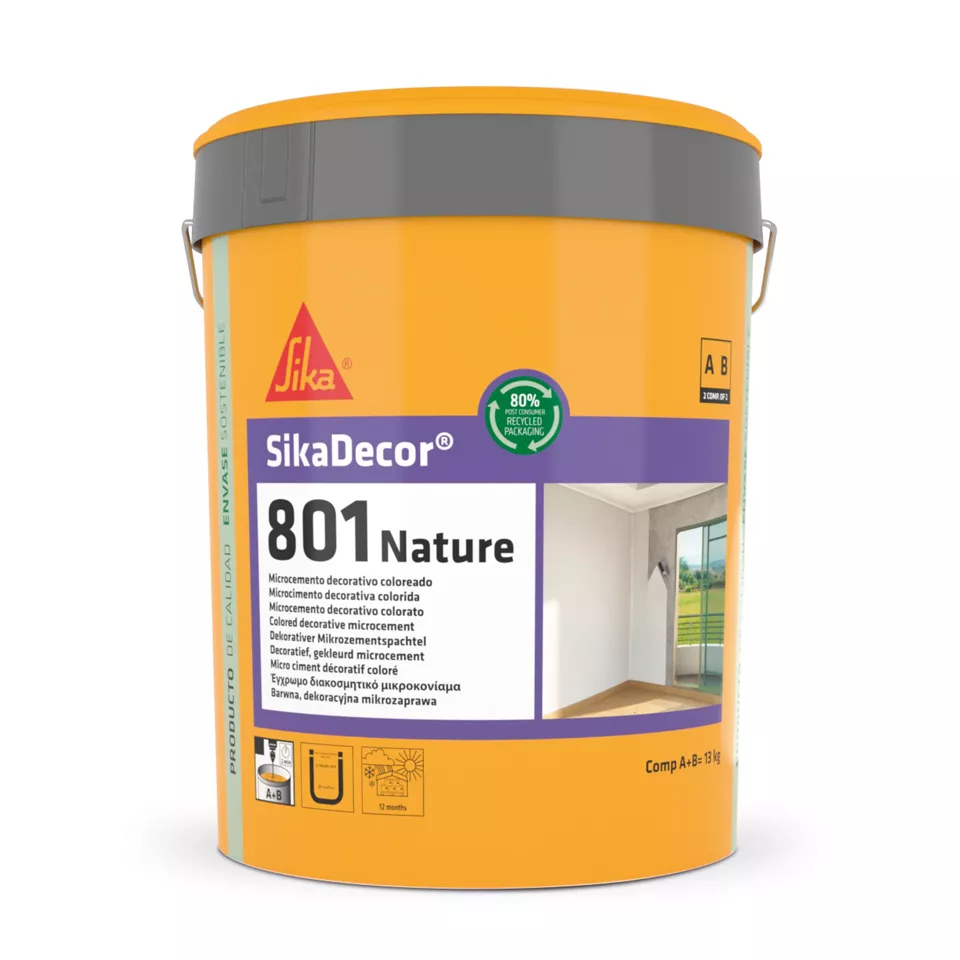 SikaDecor®-801 Nature – Mortero Decorativo Base 25KG
