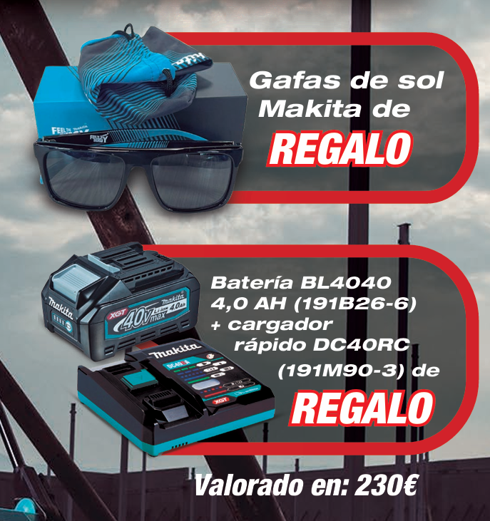 Barredora 40Vmax XGT 65 cm IPX4 Makita – Batería y cargador incluido - Imagen 2