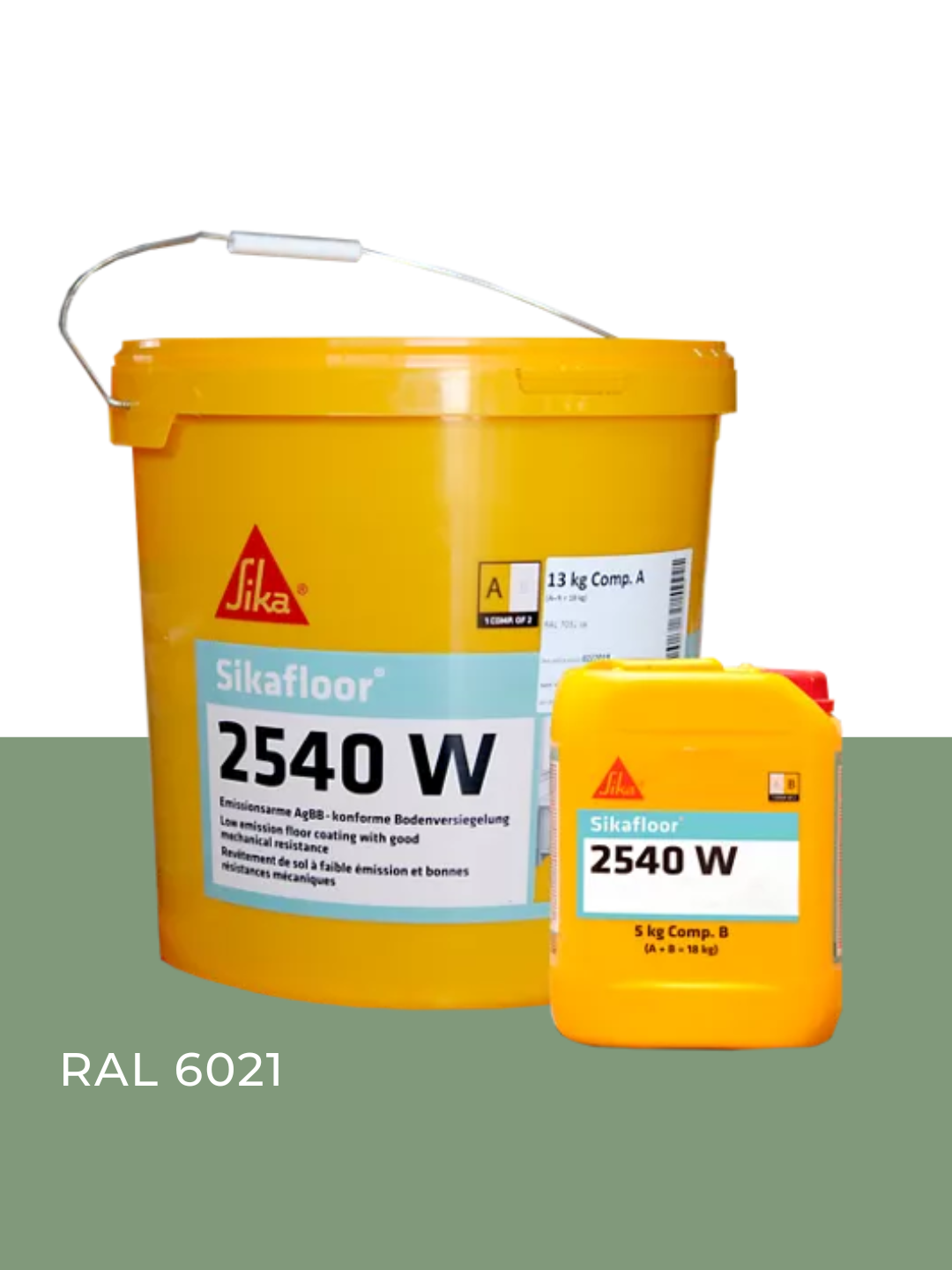 Sikafloor-2540 W RAL 6021 SIKA