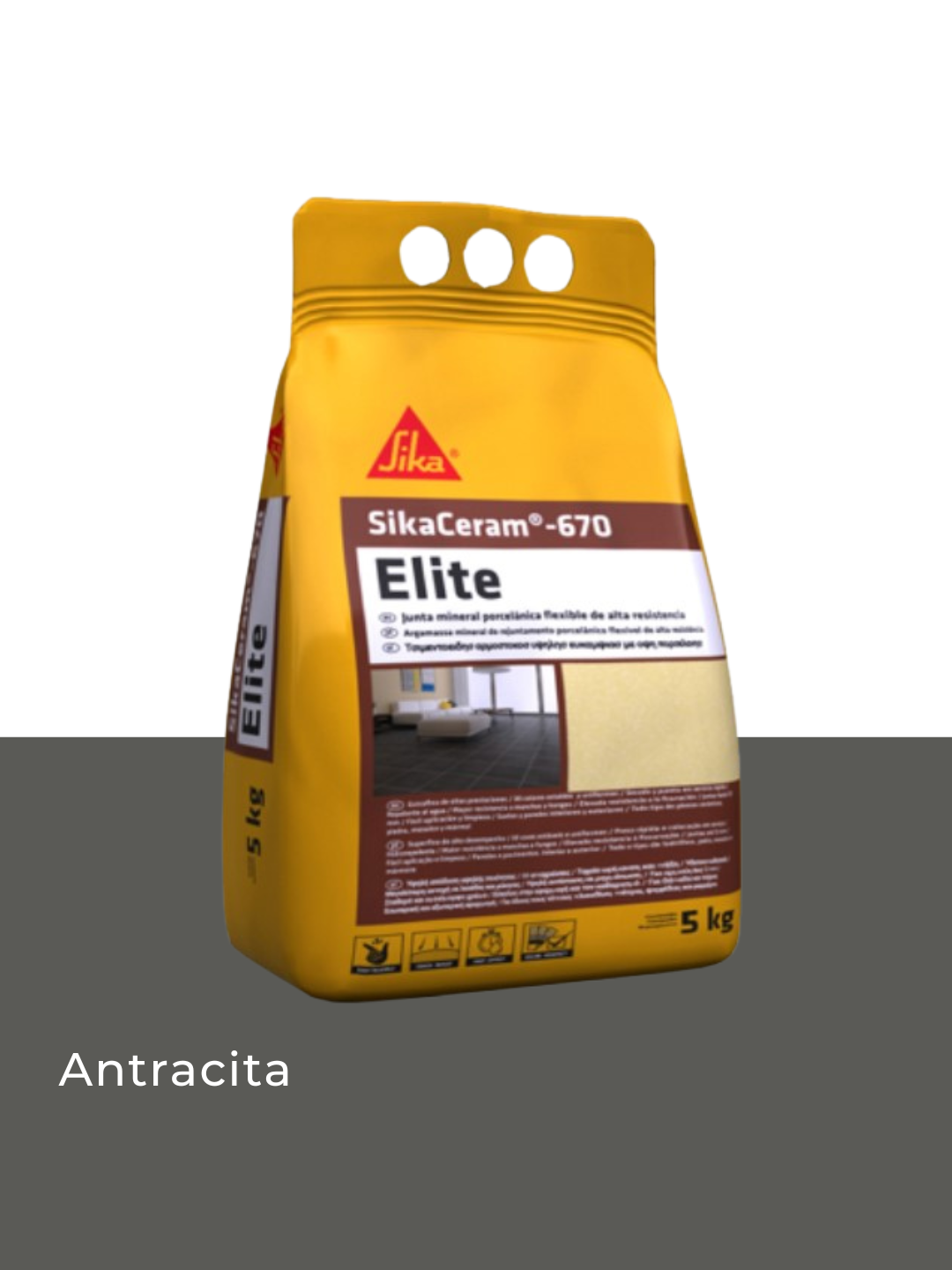 SikaCeram®-670 Elite Antracita 5 Kg SIKA