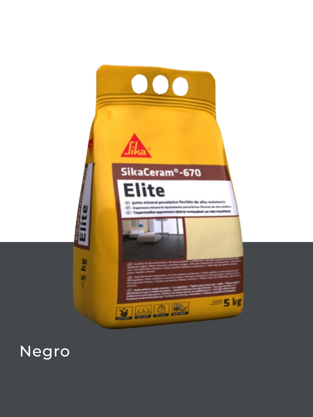 SikaCeram 670 Elite Negro C9180 SIKA