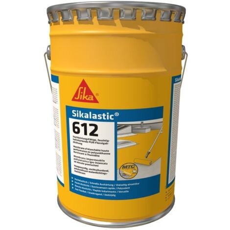 Sikalastic 612 Terracota 21 Kg impermeabilizante líquido de poliuretano para cubiertas y terrazas