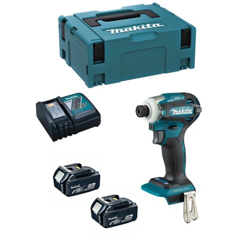 Atornillador de Impacto Makita DTD172RTJ 18V 180Nm 4 Velocidades