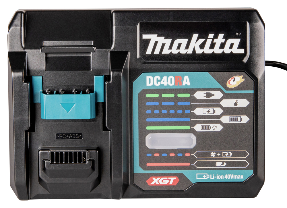Cargador Rápido Makita DC40RA 40V Max XGT con Comunicación Digital - Imagen 3
