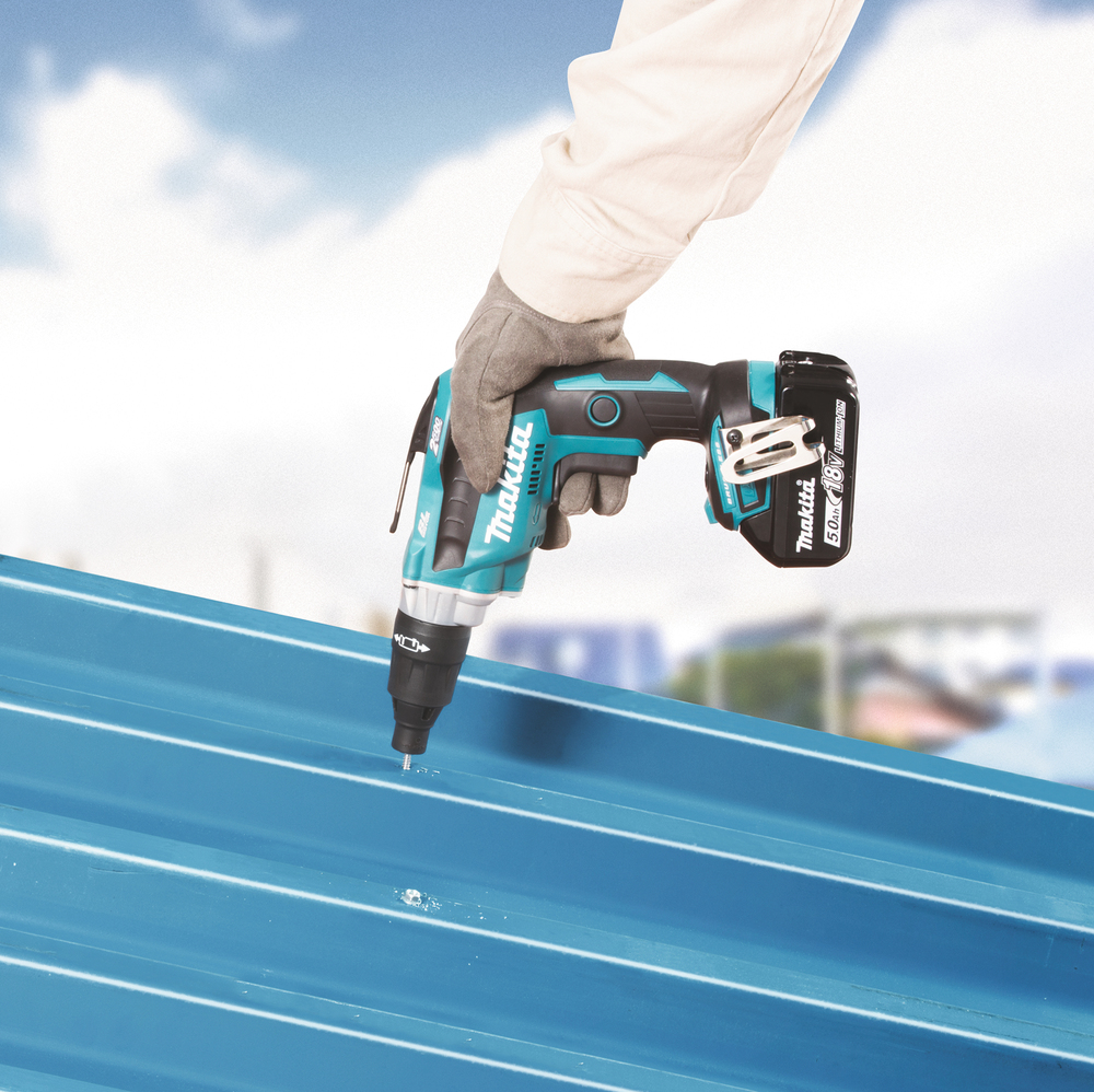 Atornillador Makita DFS251RTJ para Pladur con 2 Baterías 5Ah y Maletín - Imagen 3