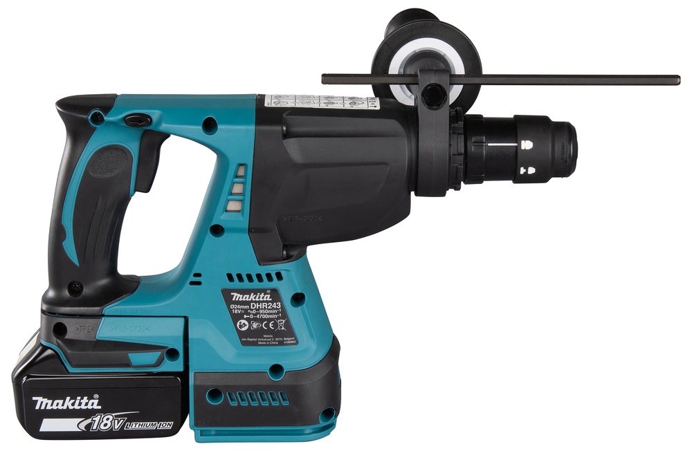Martillo combinado Makita DHR243Z 18V LXT SDS Plus Brushless - Imagen 2