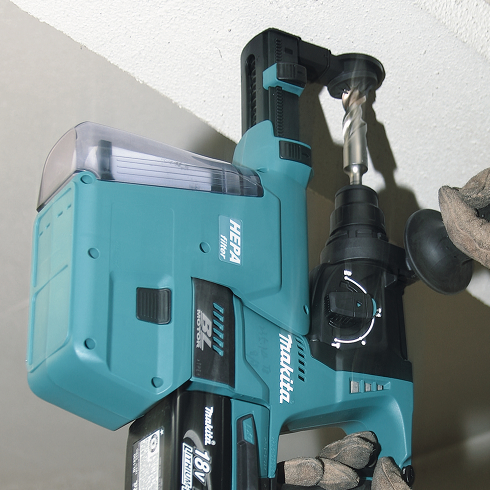 Martillo combinado Makita DHR243Z 18V LXT SDS Plus Brushless - Imagen 5