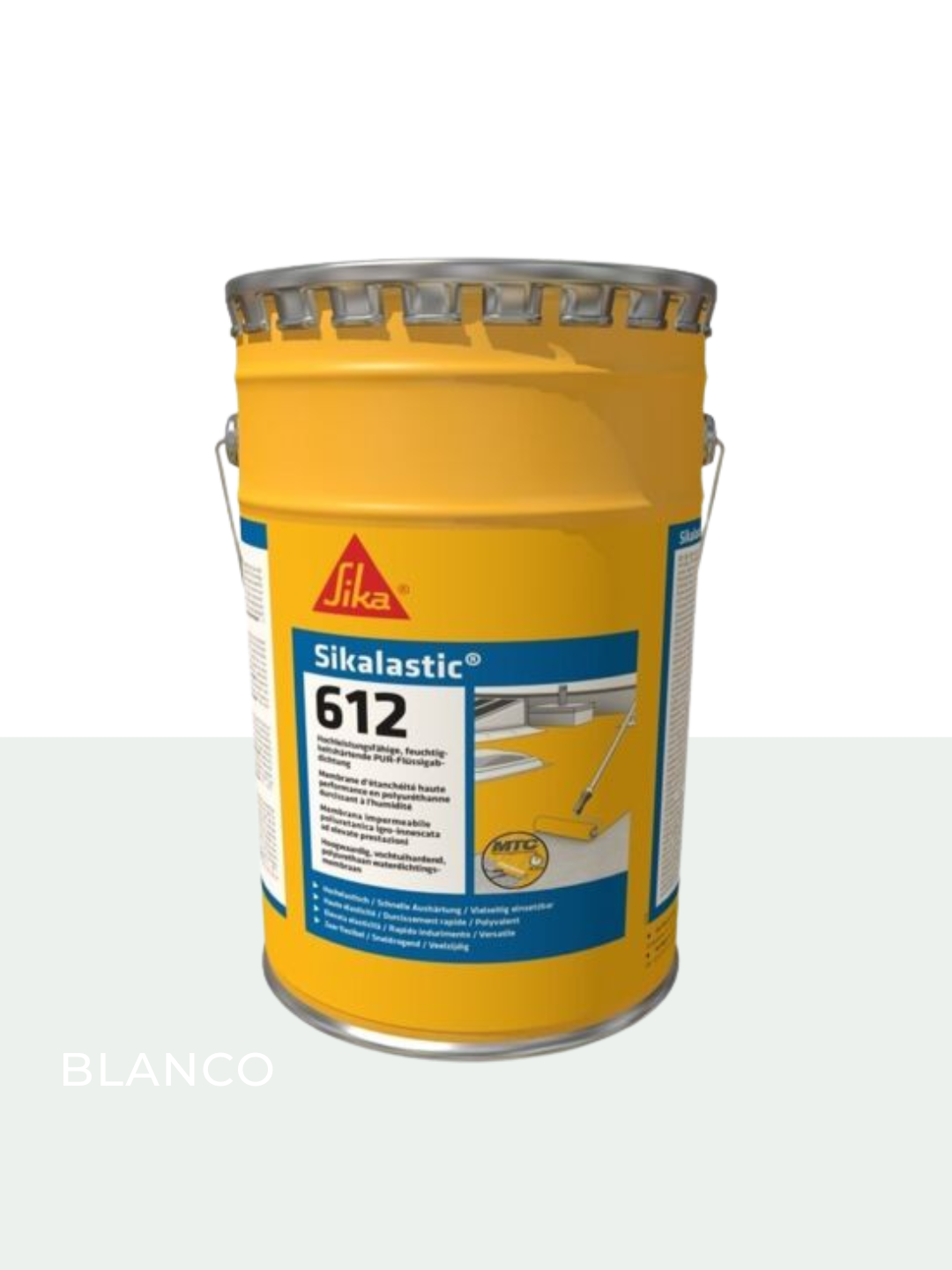 Sikalastic 612 Blanco 21 Kg | Membrana Líquida Impermeabilizante de Poliuretano