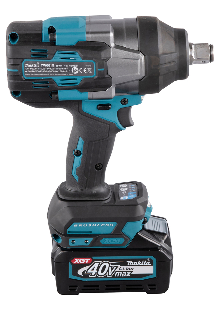 Llave de Impacto Makita TW001GZ 40V Max XGT 3/4" 1.800 Nm Brushless - Imagen 2