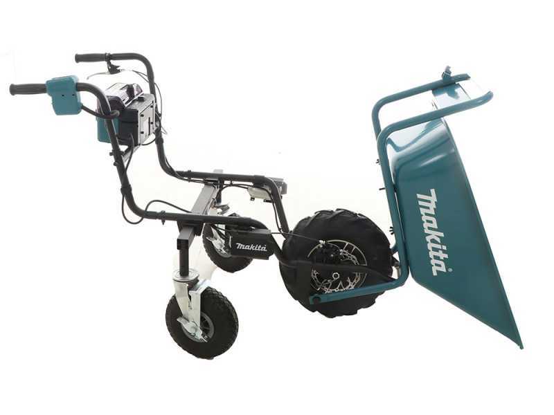 Carretilla Motorizada Makita DCU180Z 18V LXT Completa con 2 Baterías 5,0Ah y Cargador - Imagen 4