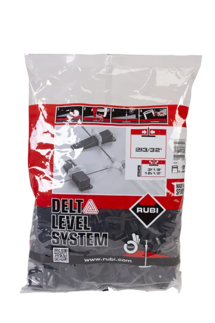 Brida Nivelación Cerámica 2 mm RUBI Delta Level System 400 Uds