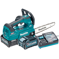 Motosierra Makita UC006GZ 40V XGT Carving 25 cm con Batería y Cargador